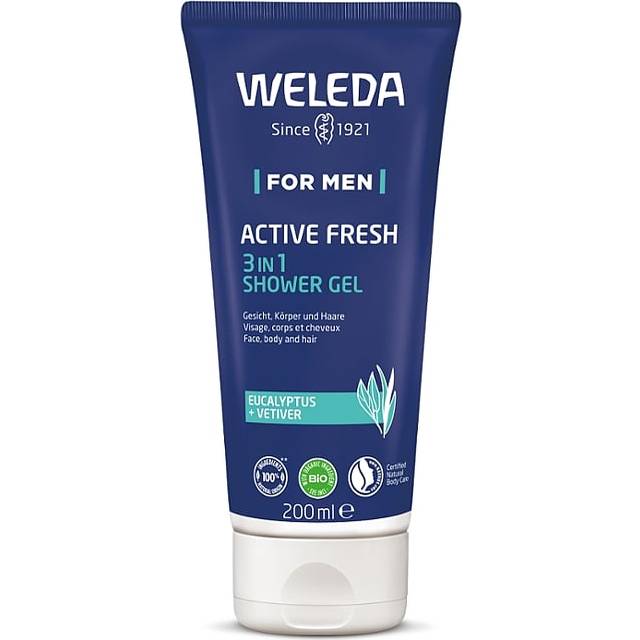 WELEDA MEN ACTIVE FRESH 3IN1 SHOWER GEL 200 ML - Shower Gel - JK-Shop