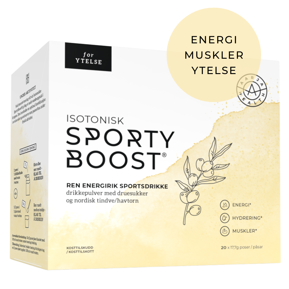ISOTONISK SPORTY BOOST® & TINDVE