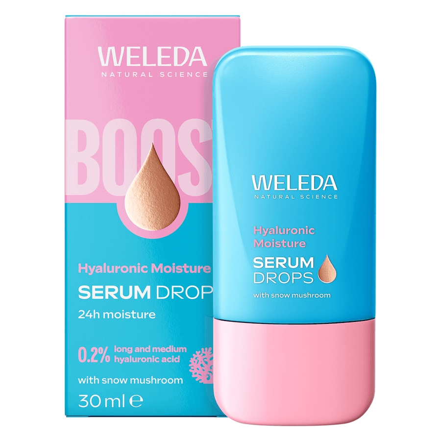 Weleda Hyaluronic Moisture Serum Drops 30ml - Ansiktsserum - JK-Shop