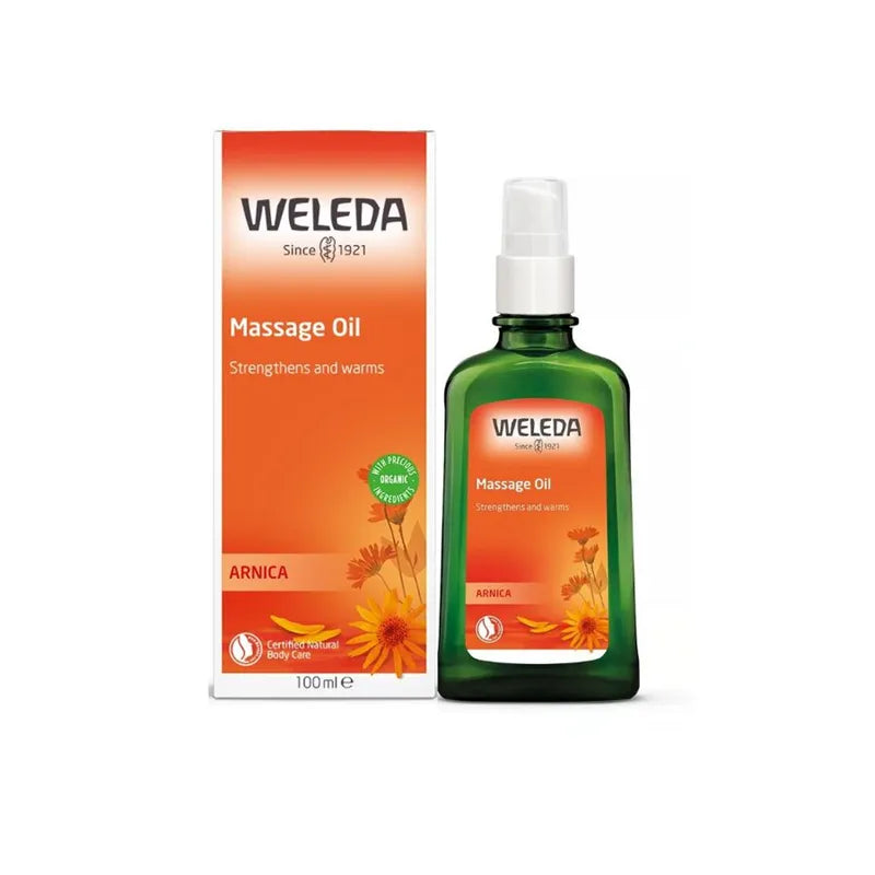 Weleda arnica massage oil 100 ml - Kroppsolje - JK-Shop