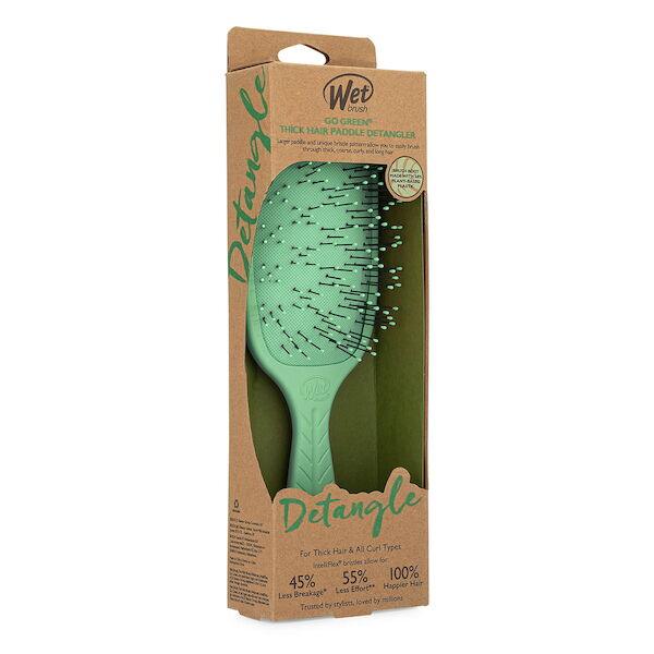 WetBrush Go Green Thick Hair Paddle-Hårbørste-JKSHOP