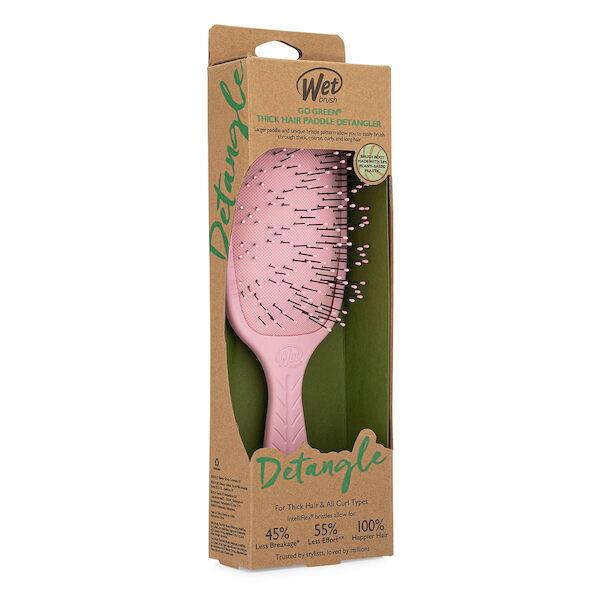 WetBrush Go Green Thick Hair Paddle-Hårbørste-JKSHOP