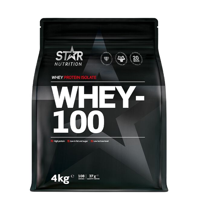 Whey-100 Myseprotein 4 kg - Whey protein - JK-Shop