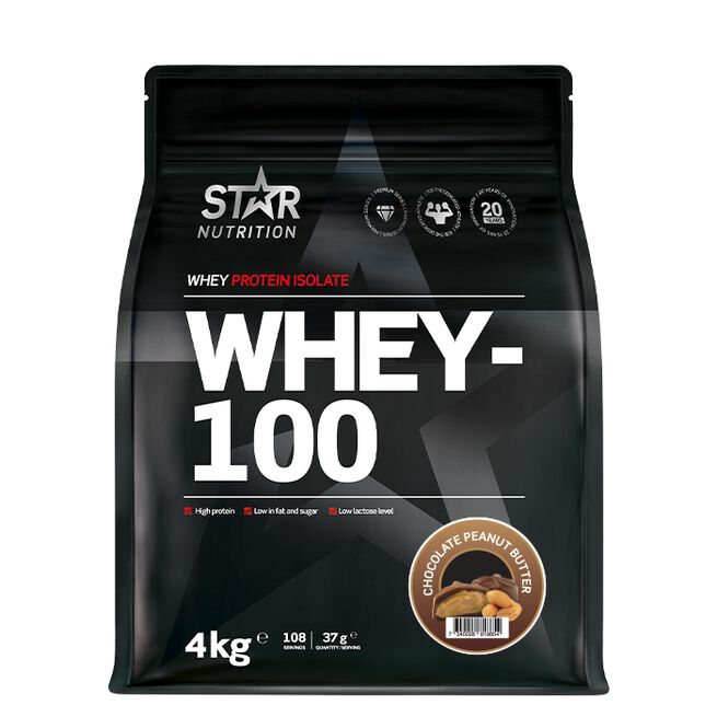 Whey-100 Myseprotein 4 kg - Whey protein - JK-Shop