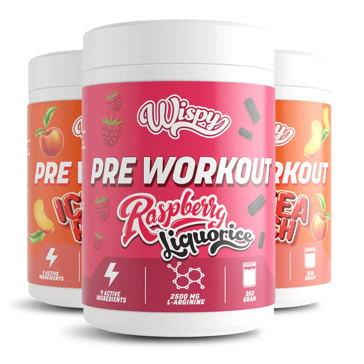 Wispy PWO, 350g, Sour Watermelon - PWO med Koffein - JK-Shop