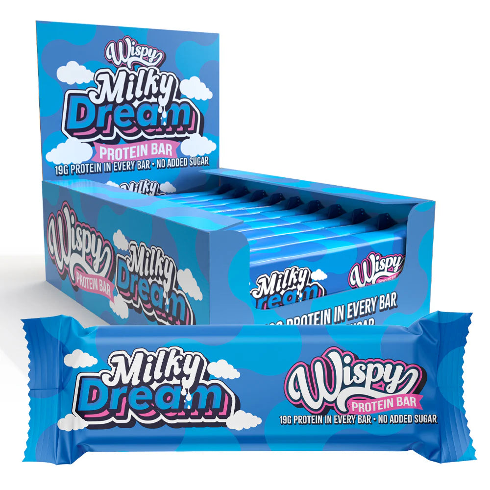 Wispy Protein Bar, 55 g x 10 stk - Proteinbarer - JK-Shop