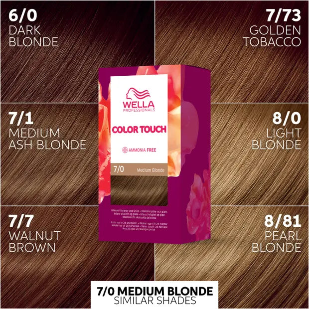 Color Touch Pure Naturals Medium Blonde 7/0