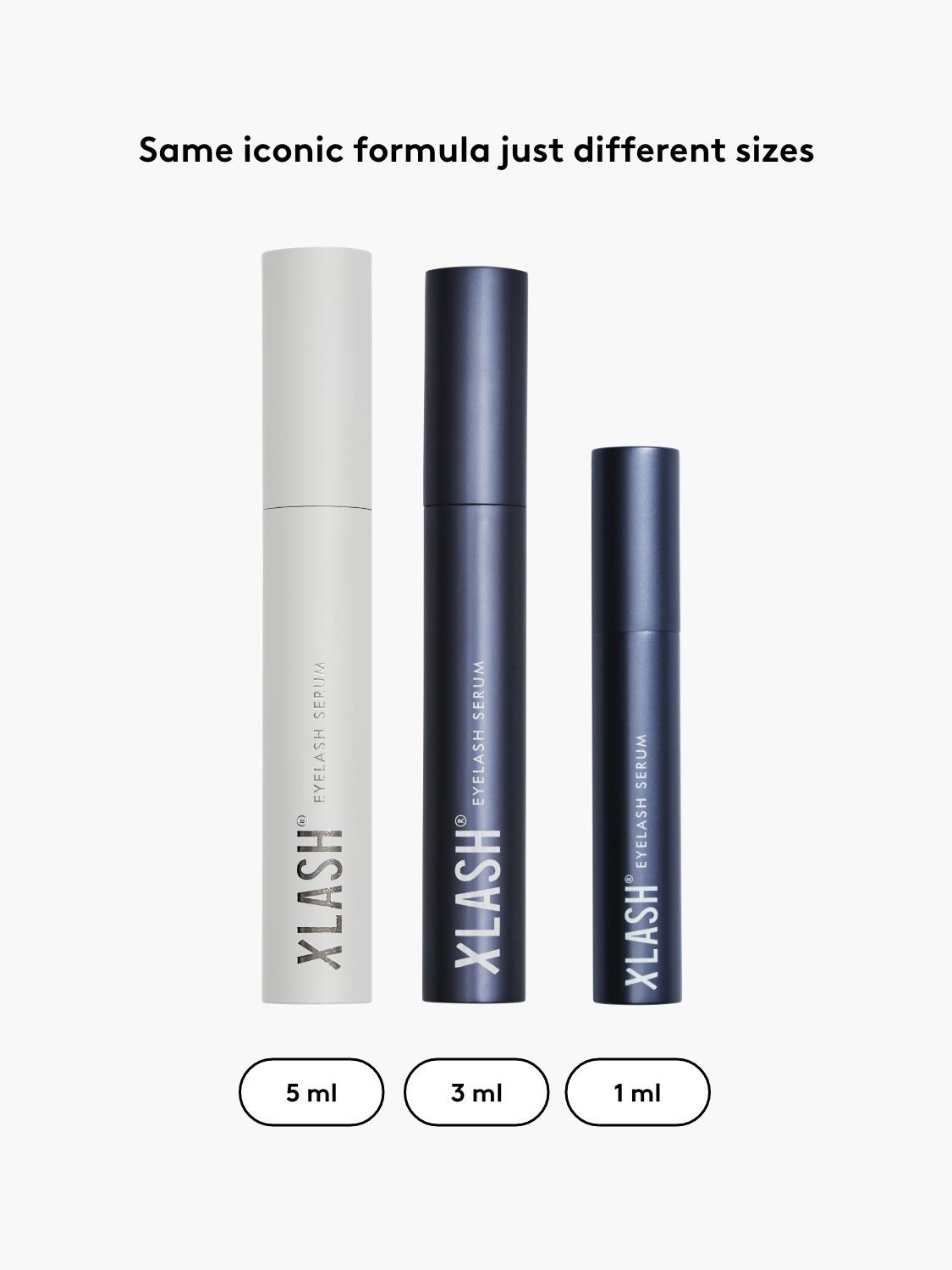 Xlash, Eyelash Serum 1ml - Bryn- og Vippeserum - JK-Shop