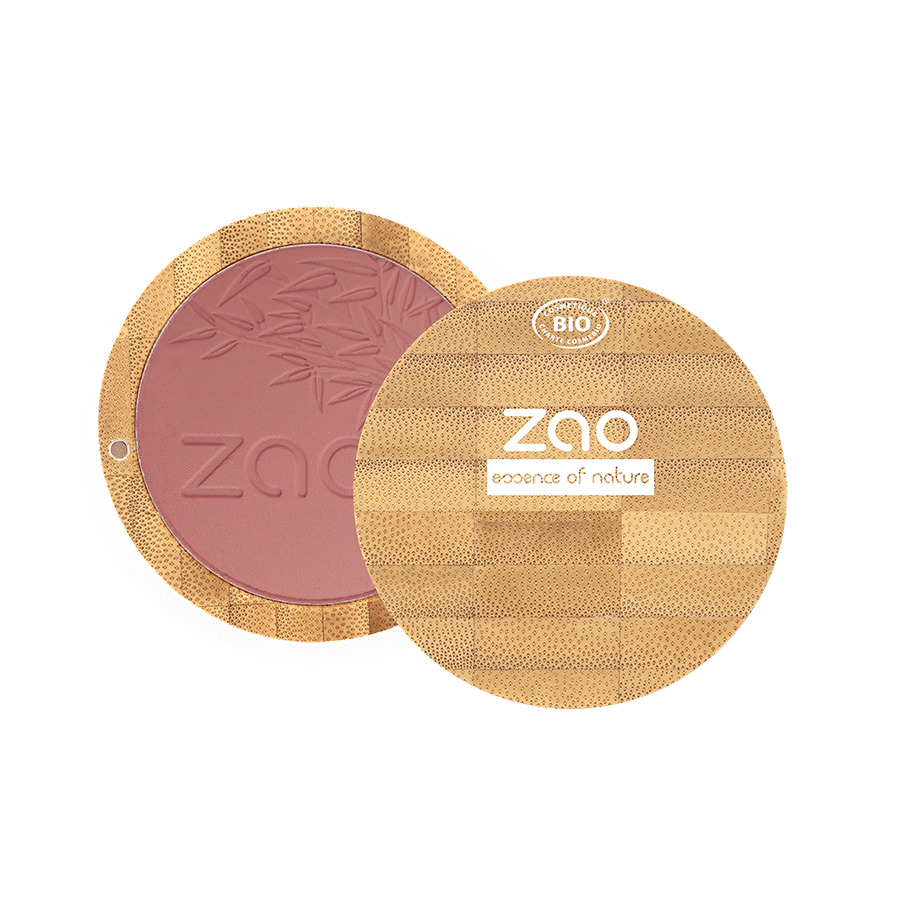 ZAO Compact Blush- (322) Brown Pink-Blush-JKSHOP