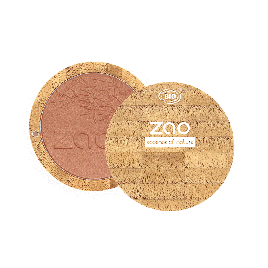ZAO Compact Blush- (325) Golden Coral-Blush-JKSHOP