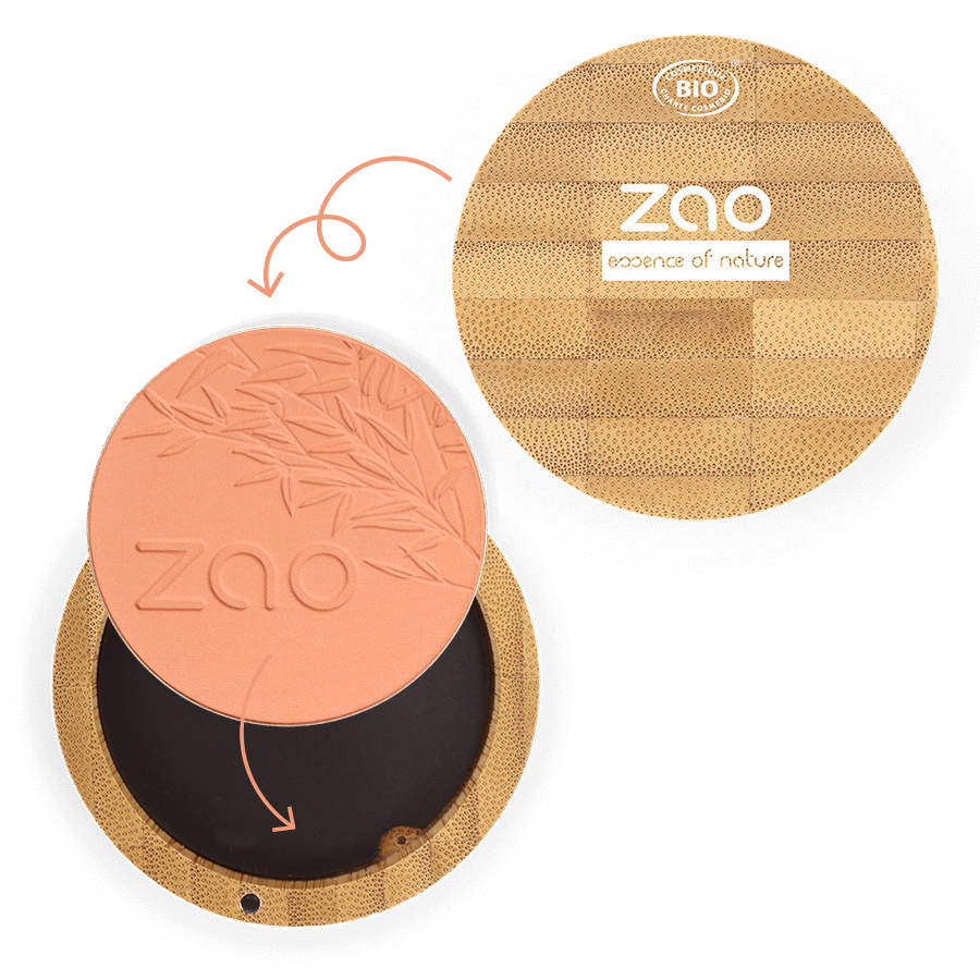 ZAO Compact Blush- (326) Natural Radiance-Blush-JKSHOP