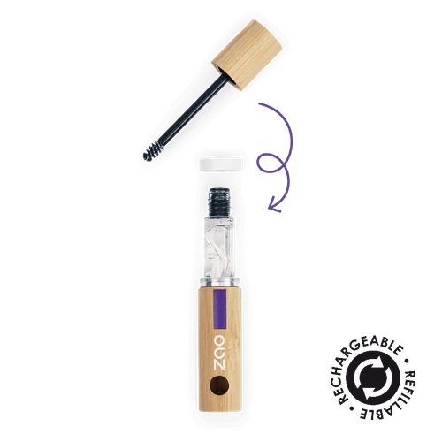 ZAO Eyebrow Fixing Gel- Transparent-Øyebryn-JKSHOP