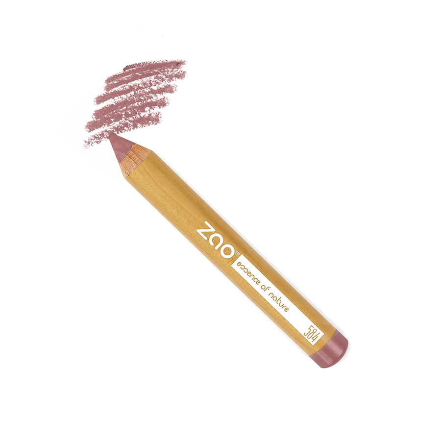 ZAO Jumbo Lip & Cheek Pencil- Rosewood-Lipliner-JKSHOP