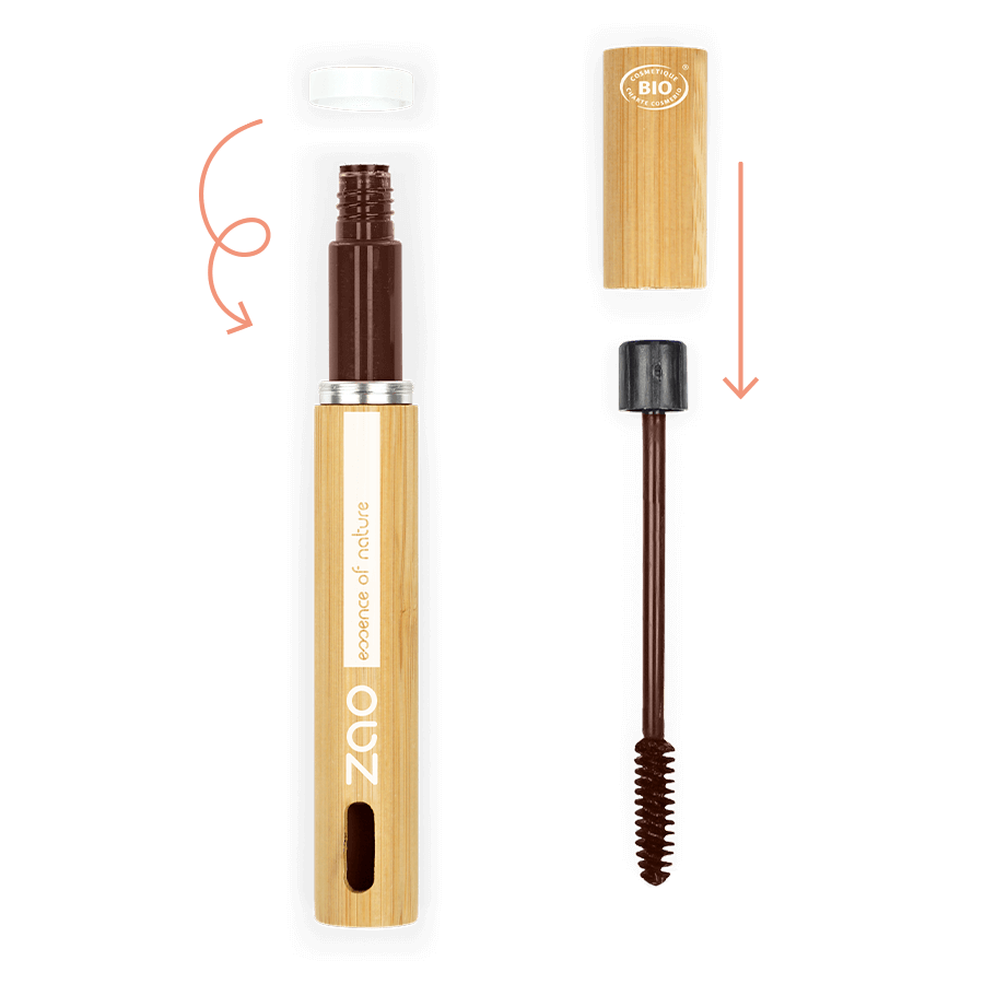 ZAO Mascara Aloe Vera- 091 Dark Brown-Mascara-JKSHOP