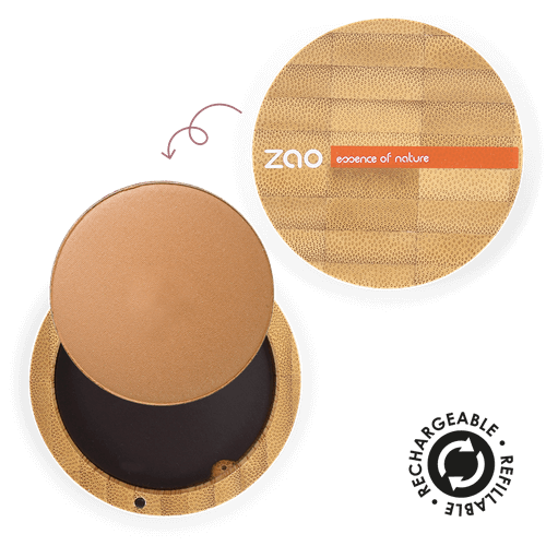 ZAO Mineral Cooked Bronzer- (342) Copper caramel-Bronzer-JKSHOP