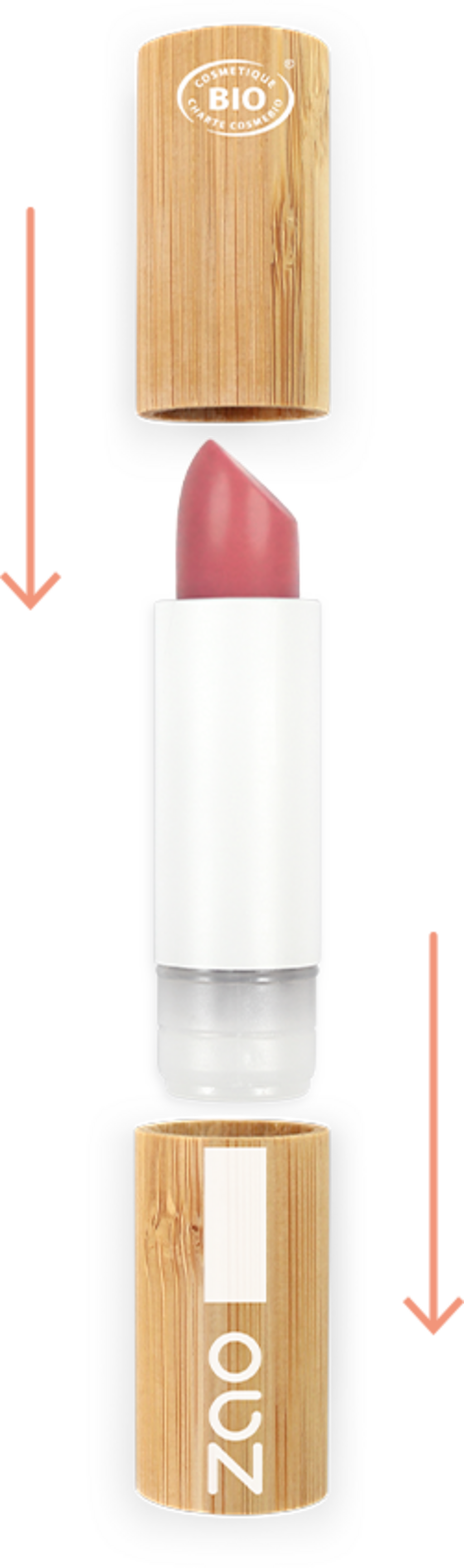 ZAO Refil Lip Balm Color & Repulp 485 - Balm - JK-Shop