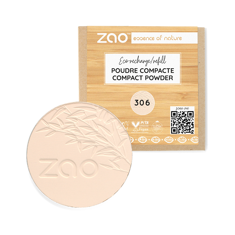 ZAO Refill Compact Powder - 6 nyanser - Pudder - JK-Shop