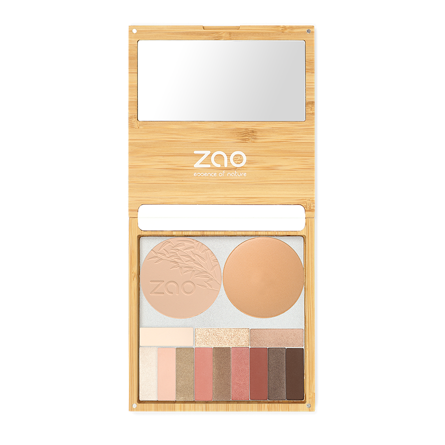 ZAO Refillable Magnetic Bamboo Palette L (tom) - Palette - JK-Shop