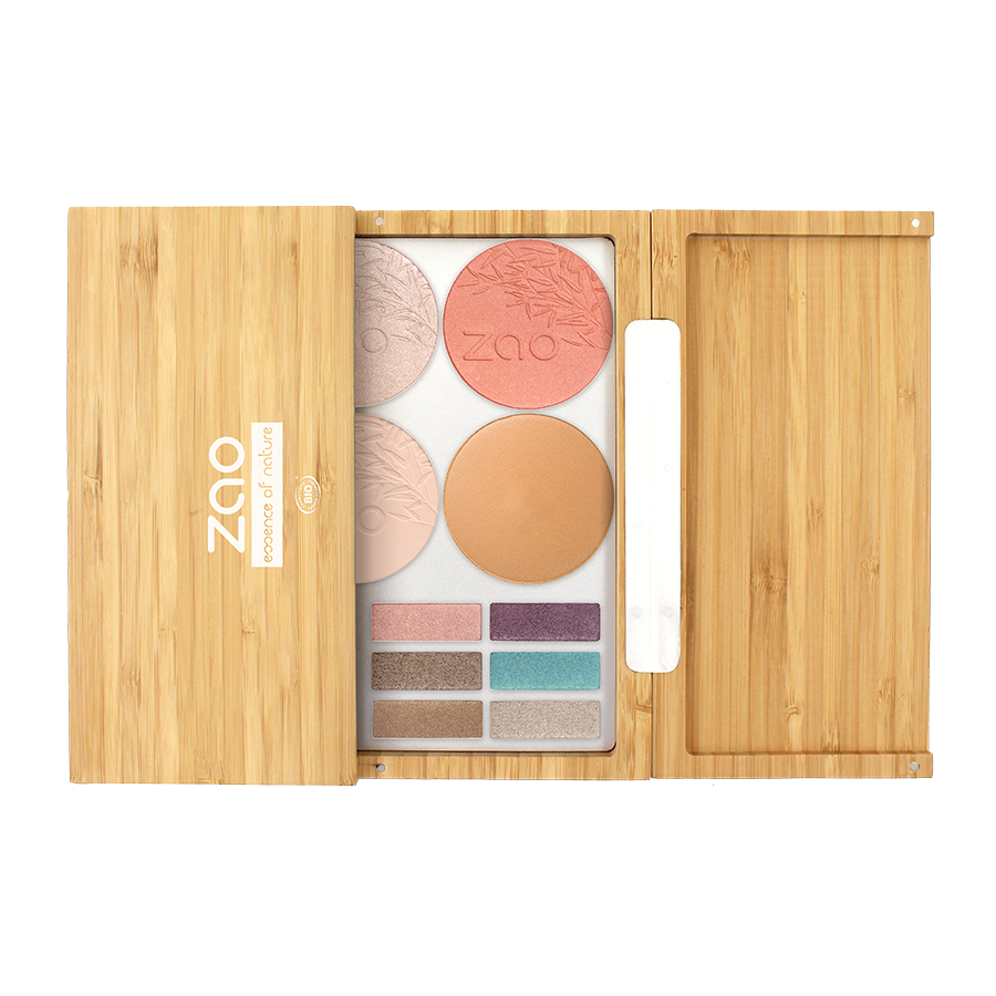 ZAO Refillable Magnetic Bamboo Palette XL (tom) - Palette - JK-Shop