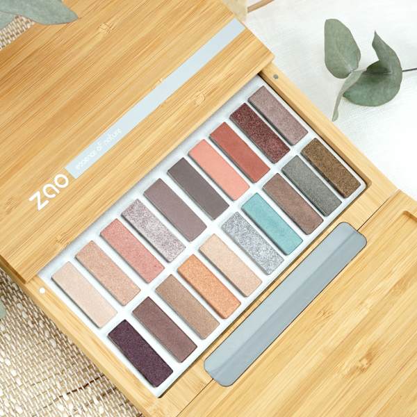 ZAO Refillable Magnetic Bamboo Palette XL (tom) - Palette - JK-Shop