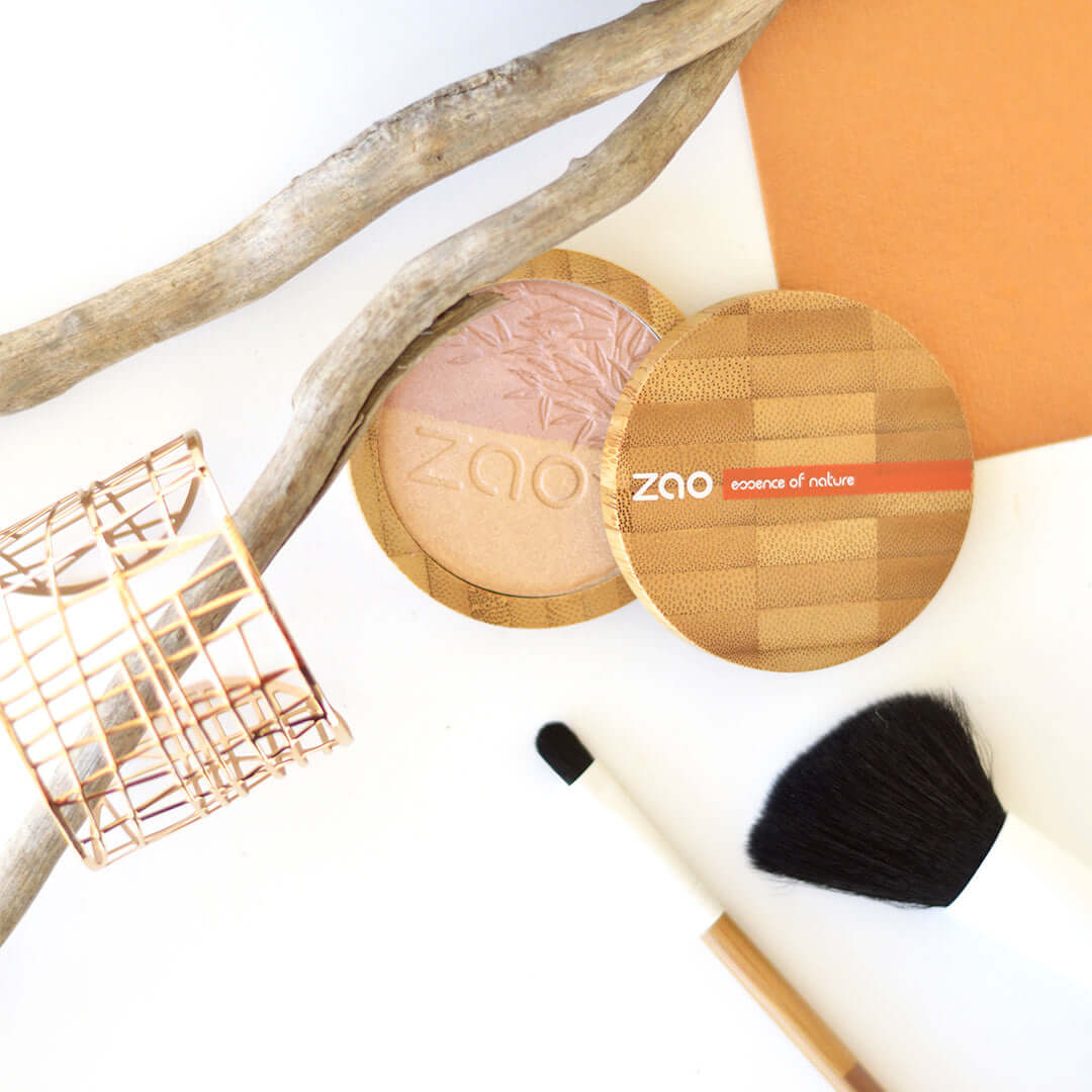 ZAO Shine-up Powder duo-Highlighter-JKSHOP