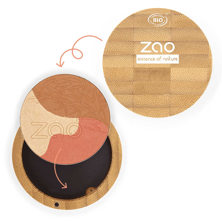 ZAO Sublime Mosaic- (351) Gold Medium-Pudder-JKSHOP