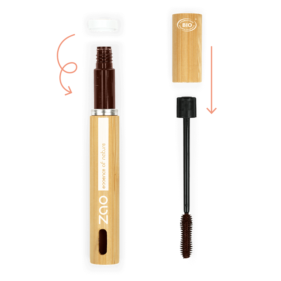 ZAO Velvet Mascara- 081 Brown-Mascara-JKSHOP