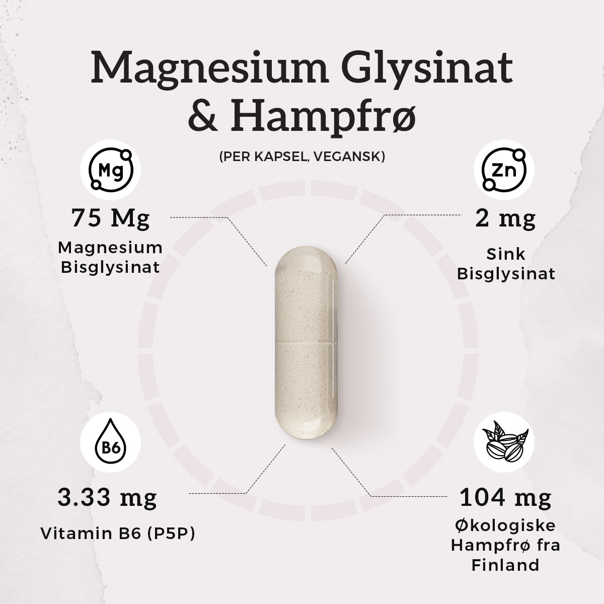 ZMA - MAGNESIUM GLYSINAT - Vitaminer og kosttilskudd - JK-Shop