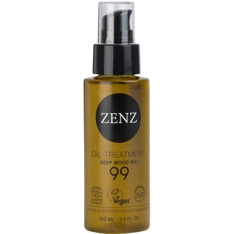 Zenz Organic Oil Treatment Deep Wood No. 99 100ml - Hårolje - JK-Shop