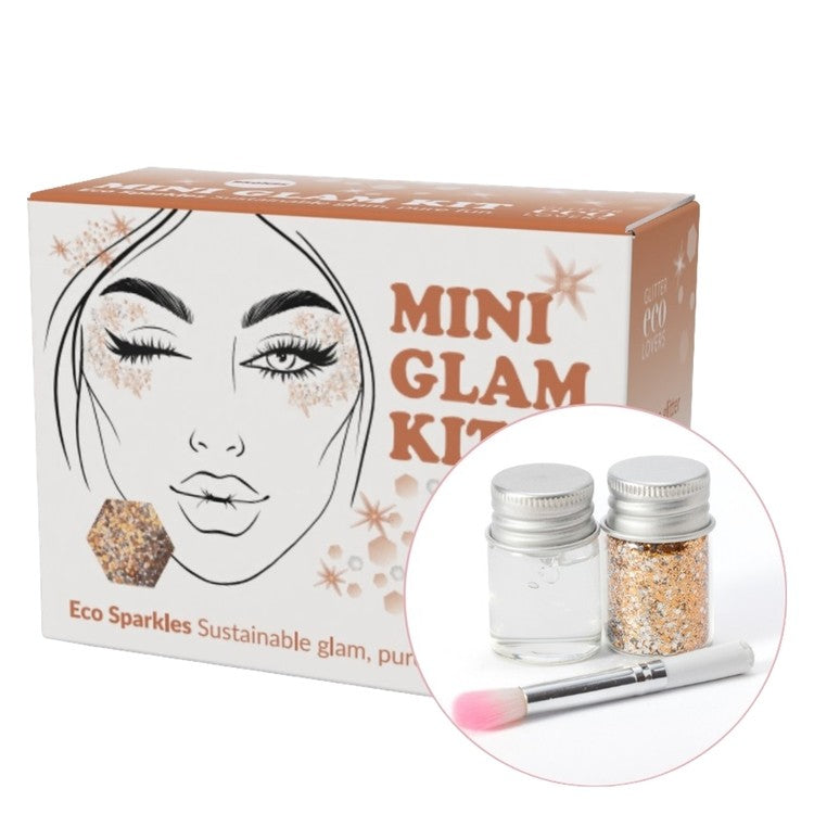 Glitter Eco Lovers Bronze Mini Glam Kit