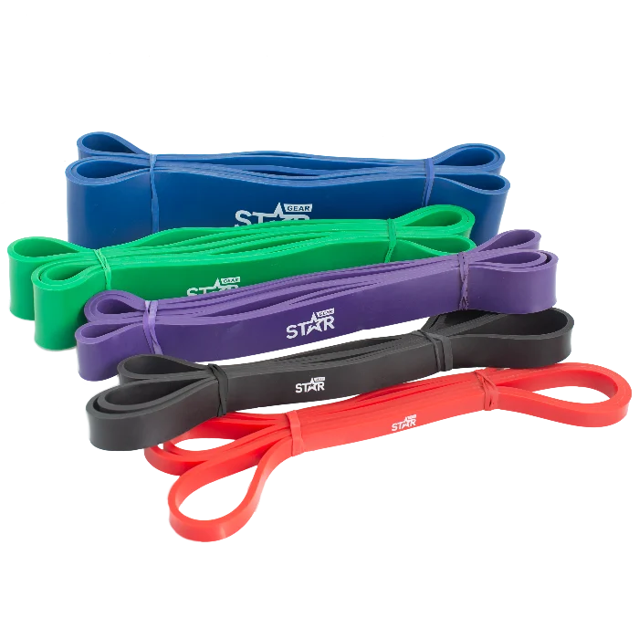 Star Gear Fitness Band, Rød, Svart, Lillla, Grønn & Blå