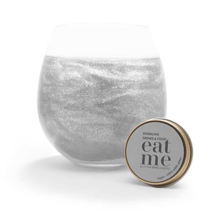 EAT ME Clear Glitter