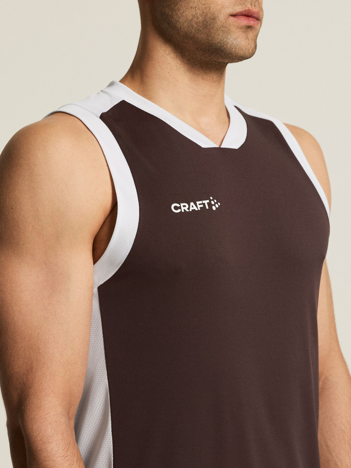 Craft Basket 2.0 Singlet Contrast basketsinglet herre - Singlet - JK-Shop