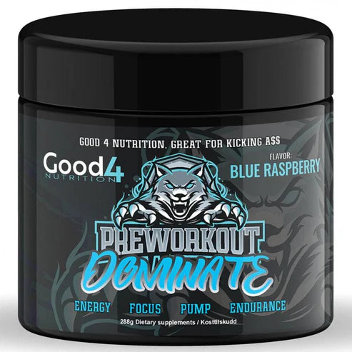 G4U, Dominate PWO 288g, Blue Raspberry