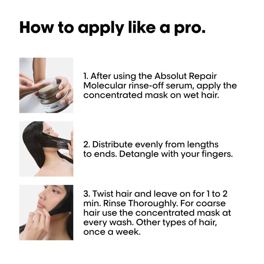 L’Oréal Absolut Repair Molecular Rinse-off Mask 250 ML