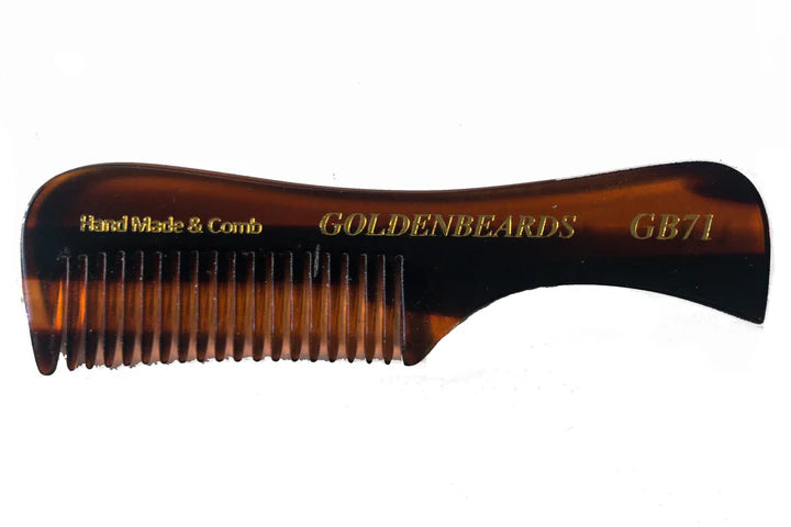 Golden Beards Moustache Wax + GB 71 Comb
