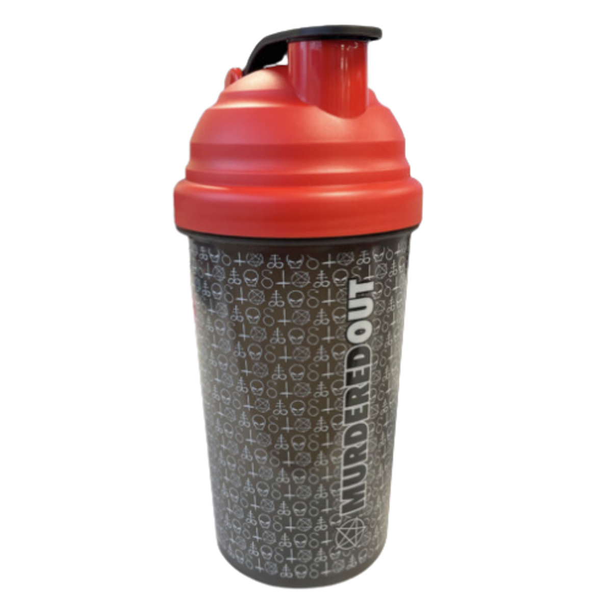 Shaker Murdered Out Shakermate, 600ml Black/Red