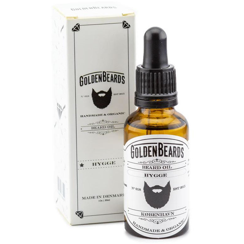 Golden Beards Hygge organisk skjeggolje 30 ml