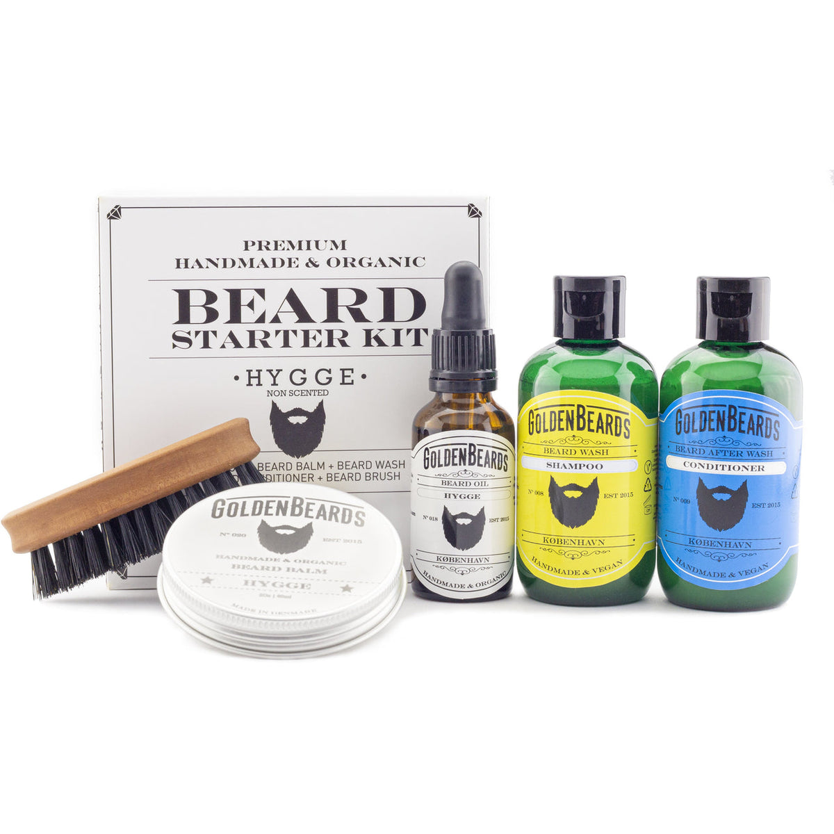 Golden Beards Starter Skjeggesett Hygge