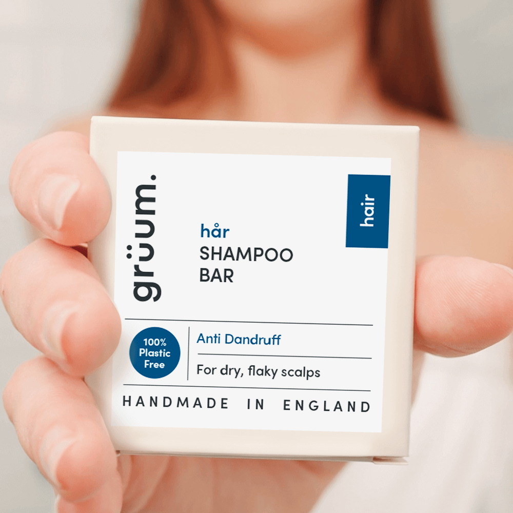 grüum hår Zero Plastic Shampoo Bar - Anti-Dandruff-Sjampo-JKSHOP
