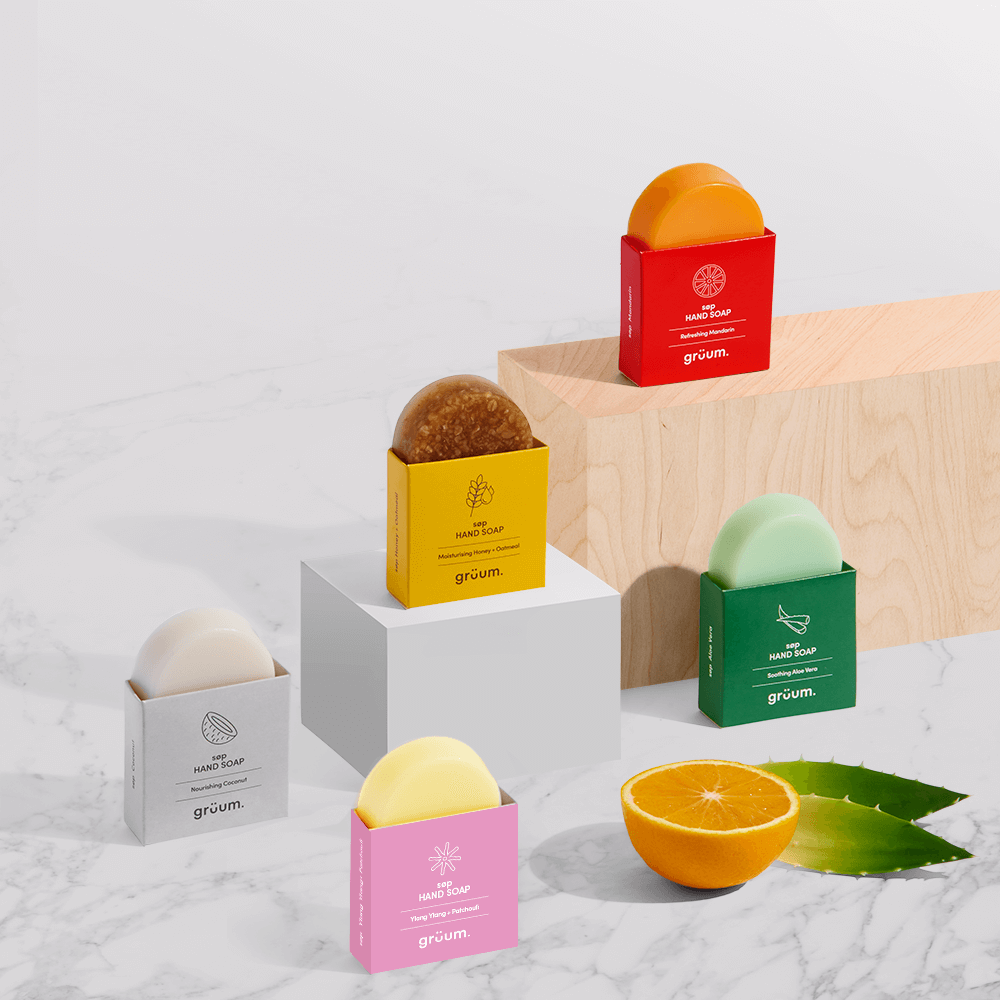 grüum såpa Zero Plastic Body Bar - Aloe Vera-Kroppssåpe-JKSHOP