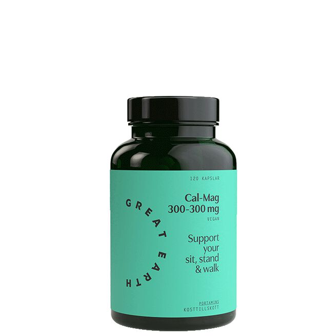 Great Earth Super Cal/Mag 300/300 120 kapsler