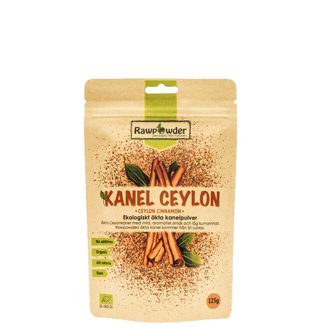 Rawpowder Økologisk Kanelpulver 125 g