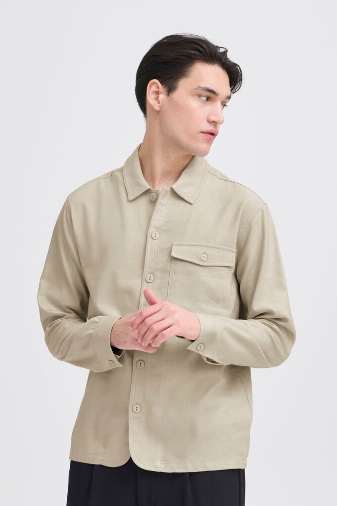 Casual Friday, BRO LINEN MIX OVERSHIRT