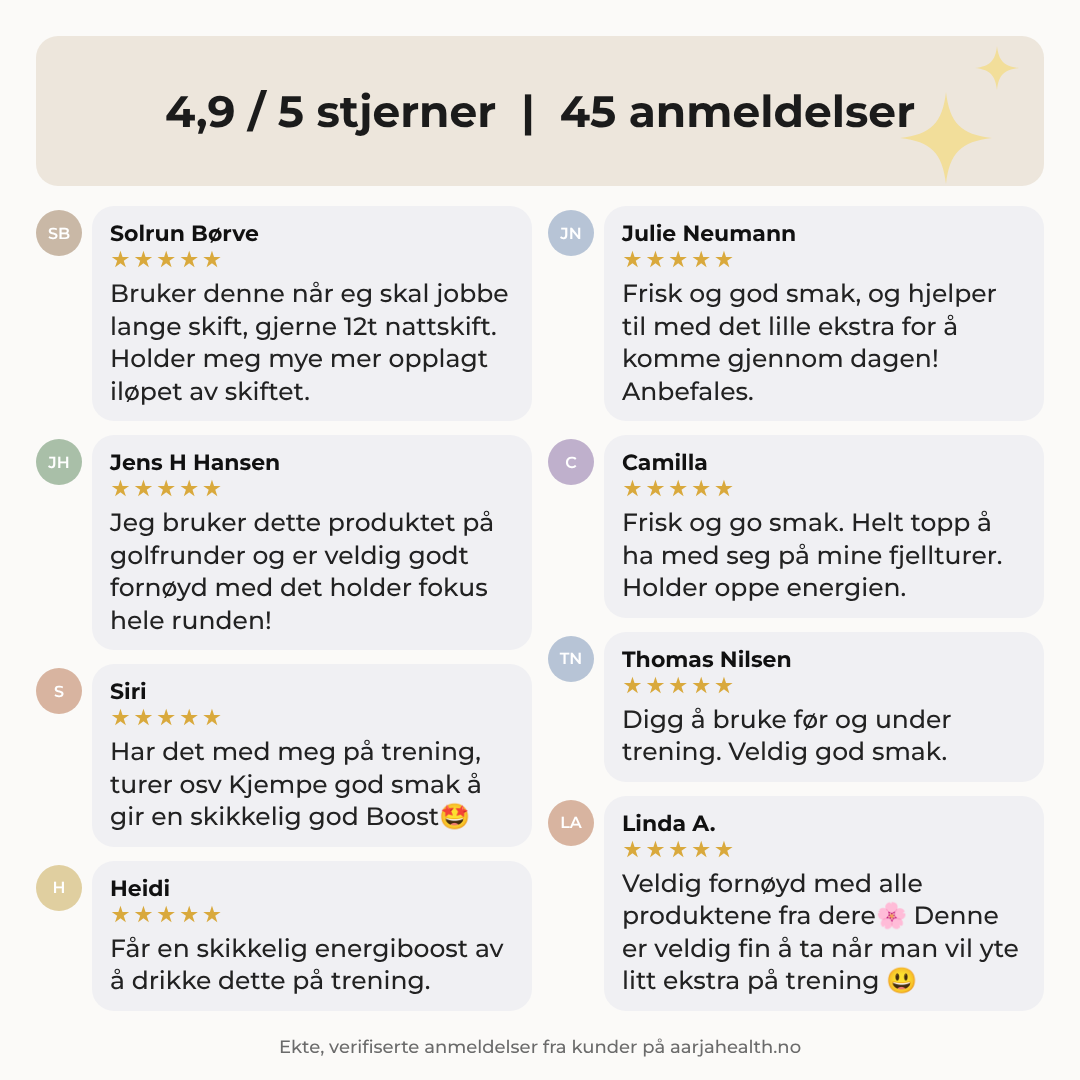 Aarja Health Isotonisk Sporty Boost® med tindve - Vitaminer og kosttilskudd - JK-Shop