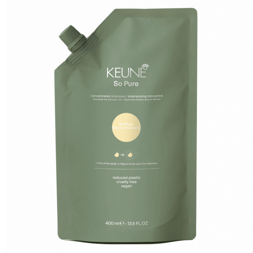 Keune So Pure, Restore Shampoo Refill | Sjampo | Keune | JK SHOP | JK Barber og herre frisør | Lavepriser | Best