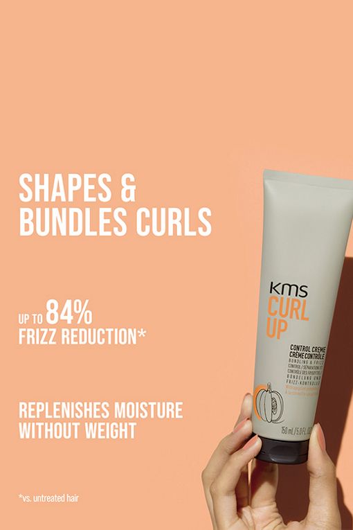 KMS, CURL UP Control Creme 150 ml(Ny Emballasje)