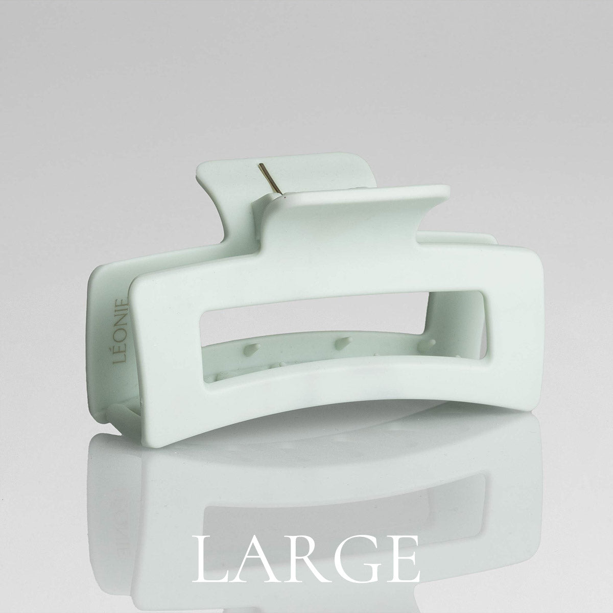 Léonie Items Hair Clip Large grønn (Meadow) hårklype