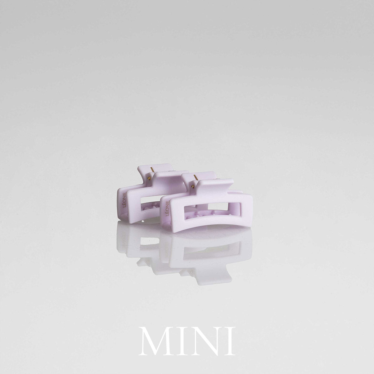 Léonie Items Hair Clip Mini i fargen Lavender, bilde 2