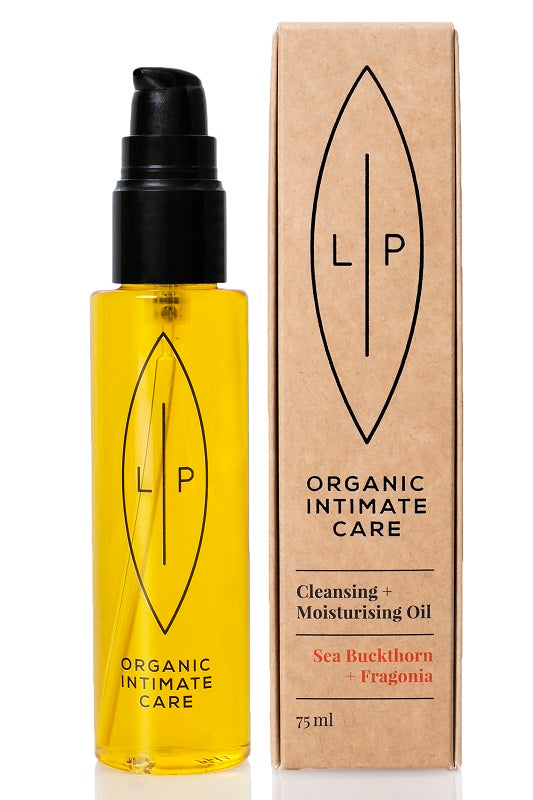 Lip Intimate Care Cleansing + Moisturising Oil, Sea Buckthorn + Fragonia 75ml